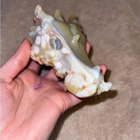 Other - Flower agate dragon head